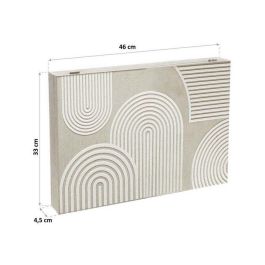 Versa Cubrecontador Flarey 46x33 cm, Madera MDF y Papel Versa Cubrecontador Flarey 46x33 cm, Madera MDF y Papel