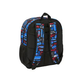 Mochila Escolar Hot Wheels Multicolor 32 x 38 x 12 cm