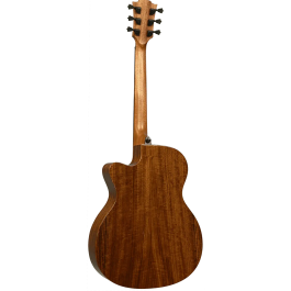 LAG Guitarra Acústica Auditorium Cutaway Tramontane 318 A/E - Natural con Electrónica Fishman Ink3