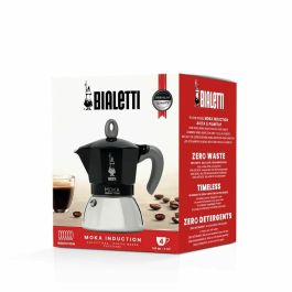 Cafetera Italiana Bialetti NEW MOKA Negro Aluminio