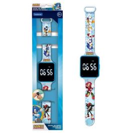 Lexibook Reloj digital LED Sonic, Reloj Despertador con Alarma - Edad Recomendada: 3+ Años