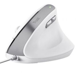 Ratón Ergonómico Trust Bayo II/ Hasta 2400 DPI/ Blanco Ratón Ergonómico Trust Bayo II/ Hasta 2400 DPI/ Blanco