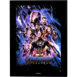 FANDROP FAN0630996920688 Figura Star Wars Capitán América vs Thanos, Vitrina Escena Culto + Mini Póster - 18 cm