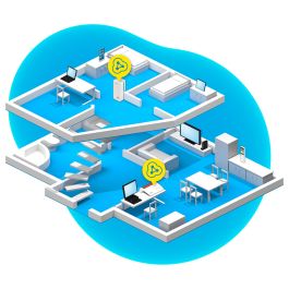 AVM FRITZ!Powerline 1240 AX Adaptador Powerline 1200 Mbit/s Wi-Fi 6 (802.11ax) Color Blanco