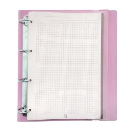 LOVELY STORY Carpeta anillas Majesty Capibara 28x32x3,8cm con 4 anillas, goma y separadores, sobre PVC