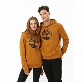 Sudadera con Capucha Hombre Timberland Kenn Tree Logo Naranja Oscuro