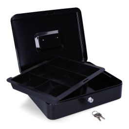 Caja de caudales cfc09 300x240x90mm negro m13402 micel