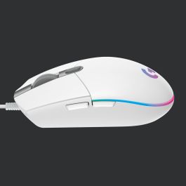 Logitech G203 Lightsync Ratón Gaming Blanco
