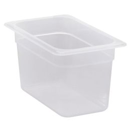 CAMBRO - 46PP-190 - Recipiente GN 1/4 3,7 L - 16,2 x 26,5 x 15 cm - Blanco translúcido - Venta 1 unidad. Precio: 10.99000045. SKU: B19M269B84