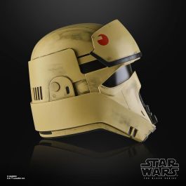 Hasbro Casco Electrónico Star Wars The Black Series Shoretrooper Andor Réplica Coleccionable para Fans