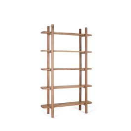 Giner y Colomer Estantería Artesanal de Madera de Acacia 110 cm