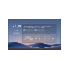 MAXHUB LX138V07 Pantalla para Sala de Reuniones 3,51 m (138") LED 1920 x 1080 Pixeles Wi-Fi 6 Bluetooth Negro Precio: 21491.99000047. SKU: B1895NSGC6