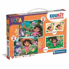 Clementoni CLE8005125182091 Edukit 4 en 1 - Dora la Exploradora Precio: 24.58999994. SKU: B1GRAYMFPH