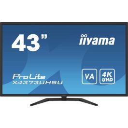 iiyama 43" UW VA-panel, 3840x2160 UHS, 3ms, 400cdm² HDR400, Speakers, 2xHDMI, 1xDisplayPort, USB-HUB (2x3.0/2x2.0), PBP, PIP, Remote control iiyama 43" UW VA-panel, 3840x2160 UHS, 3ms, 400cdm² HDR400, Speakers, 2xHDMI, 1xDisplayPort, USB-HUB (2x3.0/2x2.0), PBP, PIP, Remote control