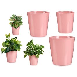 Set 3 Macetas Ceramica Conica 11 14 17Cm Rosa Ibergarden (6 Unidades) Precio: 47.49999958. SKU: B1JZRWW2F8
