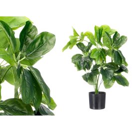 Ibergarden Maceta Planta Artificial con Hojas Ovaladas, 12 Hojas, Verde y Negro, Altura 60 cm, de Plástico (Set de 6) Precio: 61.99239585. SKU: B1EGWSFSRN