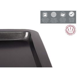 Bandeja Rectangular Metal 38Cm Kinvara (24 Unidades) Bandeja Rectangular Metal 38Cm Kinvara (24 Unidades)