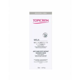 Topicrem MELA Mascarilla Facial Antimanchas Luminosidad Instantánea Pieles Sensibles 50 ml - Doble Exfoliación, Tono Uniforme Topicrem MELA Mascarilla Facial Antimanchas Luminosidad Instantánea Pieles Sensibles 50 ml - Doble Exfoliación, Tono Uniforme