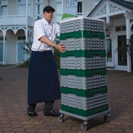 CAMBRO - 36S900-119 - Cesta de lavado 36 comp. 4 alturas - 7,2 cm Ø máx. - alt. máx. 24,1 cm - 50 x 50 x 26,7 cm - Verde sherwood Precio: 95.5000002. SKU: B13R7946R4