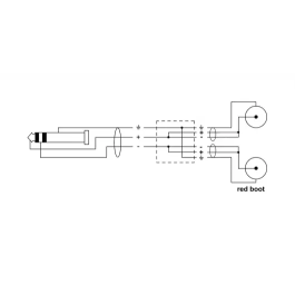 Cordial CGP Cable Y Mini-Jack Estéreo / 2 Rca 5 M