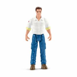 Schleich 42503 FARM WORLD Set de Visita al Veterinario de Granja (12 piezas) - Animales, Vehículo y Veterinario