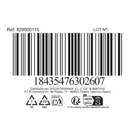 La Mediterranea Set 2 Tazas Café con Leche 21Cl Napoli Diamond (36 Cajas)