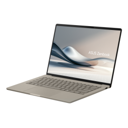 ASUS Zenbook A14 OLED UX3407QA-QD283W - Portátil 14" WUXGA, Snapdragon X, 32GB RAM, 1TB SSD, Windows 11 Home, Beige Zabriskie ASUS Zenbook A14 OLED UX3407QA-QD283W - Portátil 14" WUXGA, Snapdragon X, 32GB RAM, 1TB SSD, Windows 11 Home, Beige Zabriskie