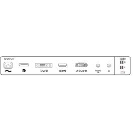 Philips 241B8QJEB Monitor 24" Full HD IPS 5ms 75Hz con Altavoces HDMI DVI VGA DP USB Negro