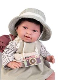 Muñeca recíen nacida pipa exploradora 42 cm cuerpo tela Muñeca recíen nacida pipa exploradora 42 cm cuerpo tela