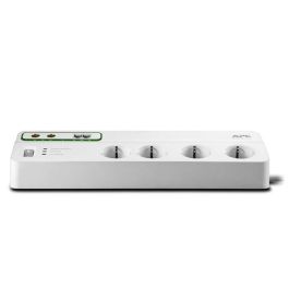 APC Regleta 8 Tomas, 2690 Julios, 2300W, CEE 7 Schuko, Protección contra Sobretensiones, Filtro EMI/RFI