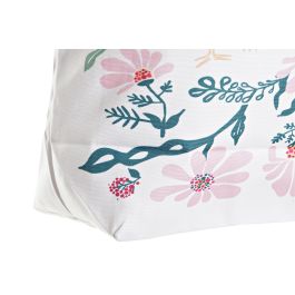 DKD Home Decor Bolsa Moderno Blanco Beige Nylon Poliester 15 x 66 x 43 cm (12 Unidades)