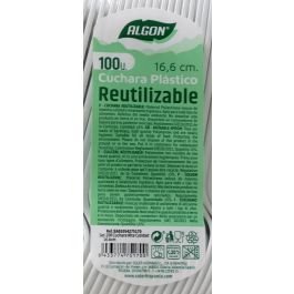 Set de 100 cucharas Medium 16.6 cm Algon (10 Cajas) Set de 100 cucharas Medium 16.6 cm Algon (10 Cajas)