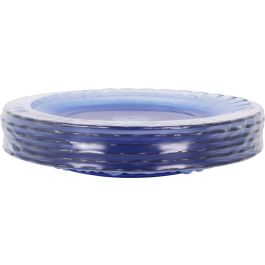 Duralex Plato Llano Colección Picardie Marine de 23 cm (48 Unidades)