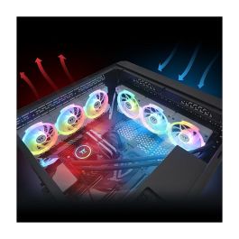 Thermaltake SWAFAN EX12 ARGB Ventilador PC Blanco TT Premium Edition Pack 3 Unidades 120mm