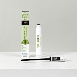 Naturtint INSTANT ROOT RETOUCH Retocador Temporal de Canas 2 en 1 Negro 10 ml