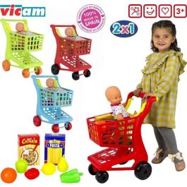 Carro supermercado con alimentos y muñeco 2x1 - modelos surtidos Carro supermercado con alimentos y muñeco 2x1 - modelos surtidos