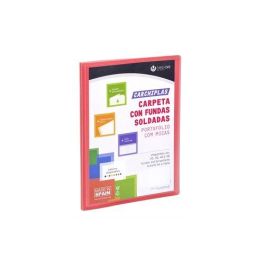 Carpeta Fundas (Tarifario) Carchivo Pp Carchiplas-Book Flexible Canguro A4 20 F. Rojo (Set de 4) Precio: 20.50000029. SKU: B1H4R5TYDF