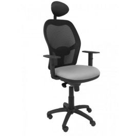 Silla Piqueras Y Crespo Jorquera Brazos Regulables Cabecero Fijo Mecanismo Sincro Con Regulador De Tension Respaldo De Malla Negra Y Asiento Tapizado Bali Gris Claro Precio: 350.68999966. SKU: S5702841