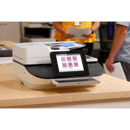 HP Digital Sender Flow 8500 fn2 Escáner de Documentos Profesional, 100ppm, OCR, Pantalla Táctil, Seguro