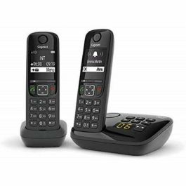 Gigaset GIG4250366854694 Teléfono Fijo AS690 A Duo Negro con Contestador Automático 20 min, Potente Manos Libres y Pantalla Ultra Legible Precio: 84.98999949. SKU: B1J94WG6QW