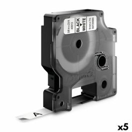 Cinta Laminada para Rotuladoras Dymo D1 41913 9 mm LabelManager™ Blanco Negro (5 Unidades) Precio: 87.89000044. SKU: S8424270