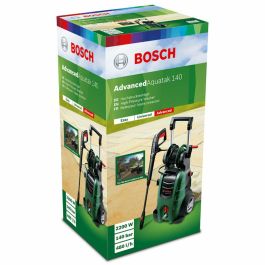 Bosch AdvancedAquatak 140 Lavadora Alta Presión - 140 bar, 2100 W, 8m manguera, boquillas chorro, giratoria y limpieza, depósito 550ml.