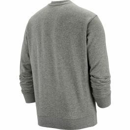 Sudadera sin Capucha Hombre Nike Sportswear Club Gris Gris claro M