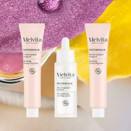 MELVITA NECTARCALM Fluido Calmante Antirojeces con Aloe Vera y Azahar para Piel Normal/Mixta, 40 ml