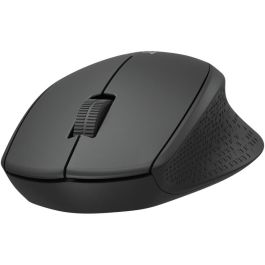 Logitech M330 Silent Plus Ratón Óptico Inalámbrico Silencioso, 1000 dpi, USB 2.4GHz, Ergonómico, 24 Meses Batería, Negro