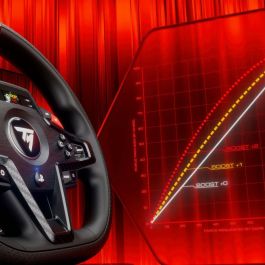 Thrustmaster THR3362934112554 Volante para PC, Ergonómico y Versátil, 280 mm, Negro