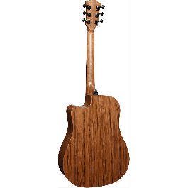 LAG Guitarra Acústica Dreadnought Cutaway A/E Blue Wave 2 Zurdos Natural