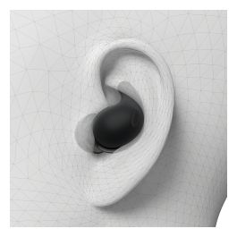 SONY LinkBuds Fit WFLS910NB - Auriculares True Wireless Intraaurales Negro con Cancelación de Ruido Híbrida, IPX4, Bluetooth 5.3, Google Assistant/Apple Siri y Carga Rápida