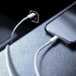Aisens Cargador de Coche 38W USB-C PD3.0 20W + USB-A QC3.0 Negro, Carga Rápida Inteligente para Múltiples Dispositivos