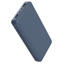 Trust Powerbank 20000mAh 15W Azul, Referencia 25026, Batería Externa de Alta Capacidad para Carga Rápida de Múltiples Dispositivos